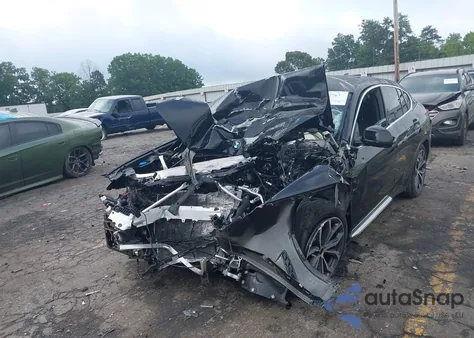 2020 BMW X4 xDrive30I из США, поврежденный, VIN 5UX2V1C08LLE67294